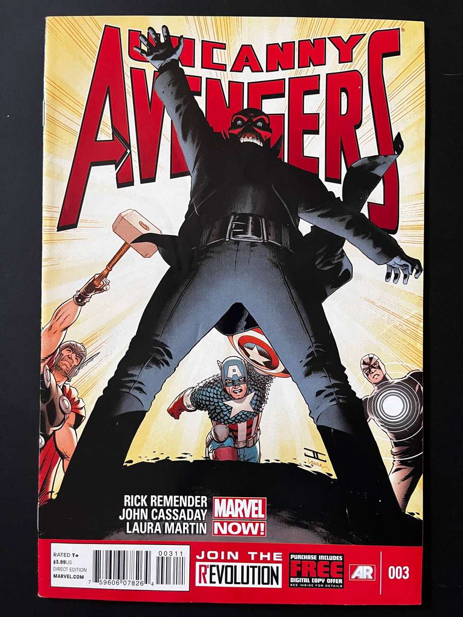  Uncanny Avengers #3  Marvel NOW! Red Skull Cover