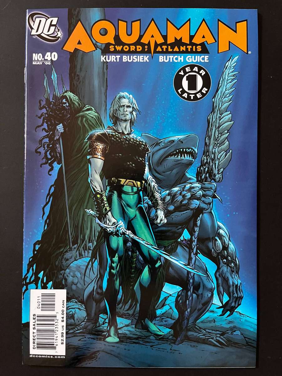  Aquaman: Sword of Atlantis #40  DC (Year One Later)