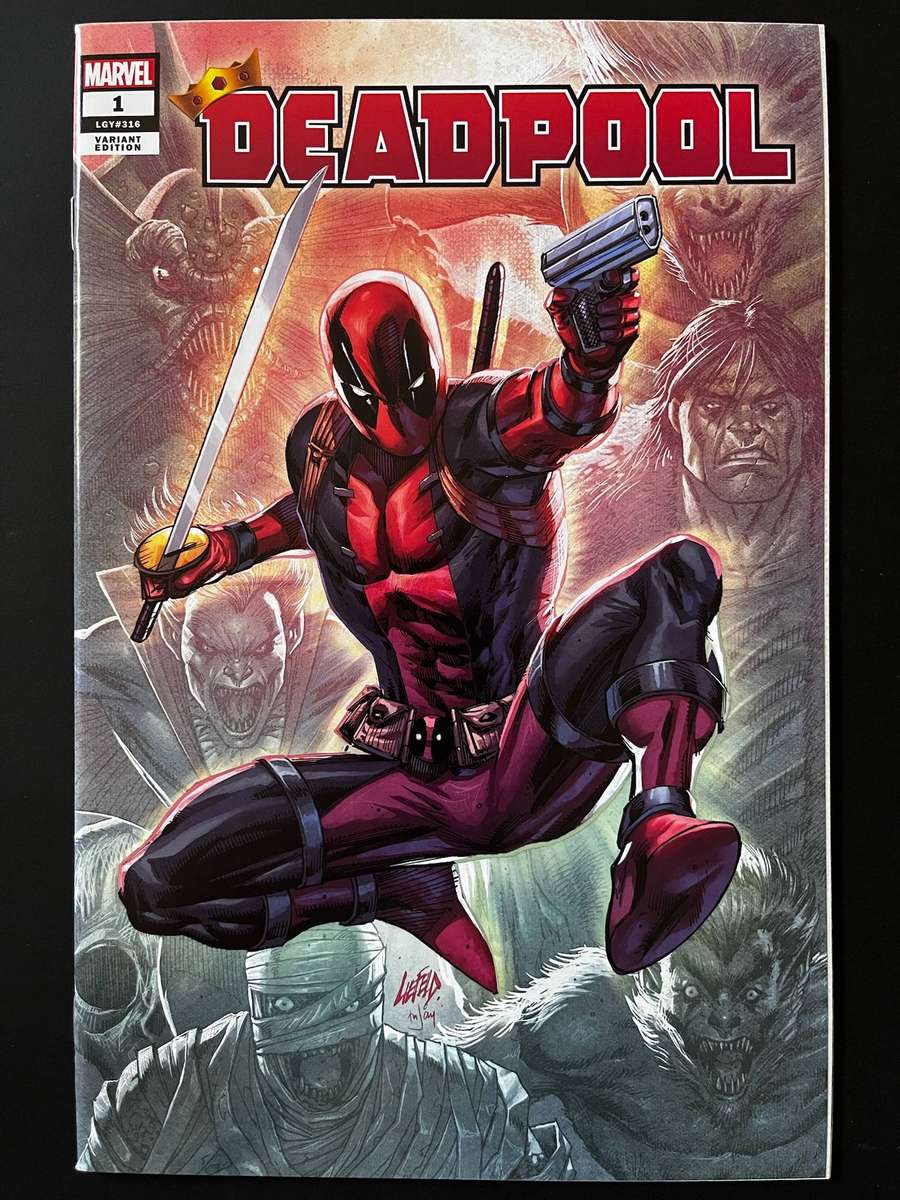  Deadpool #1 (Marvel)  Variant Edition LGY#316  Scorpion Comics DGC Exclusive Cover