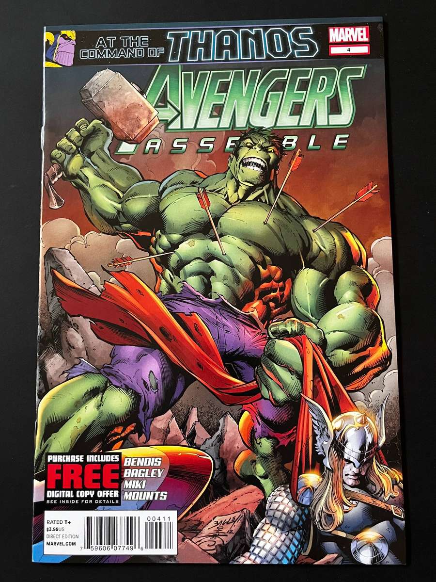  Avengers Assemble #4  At the Command of Thanos