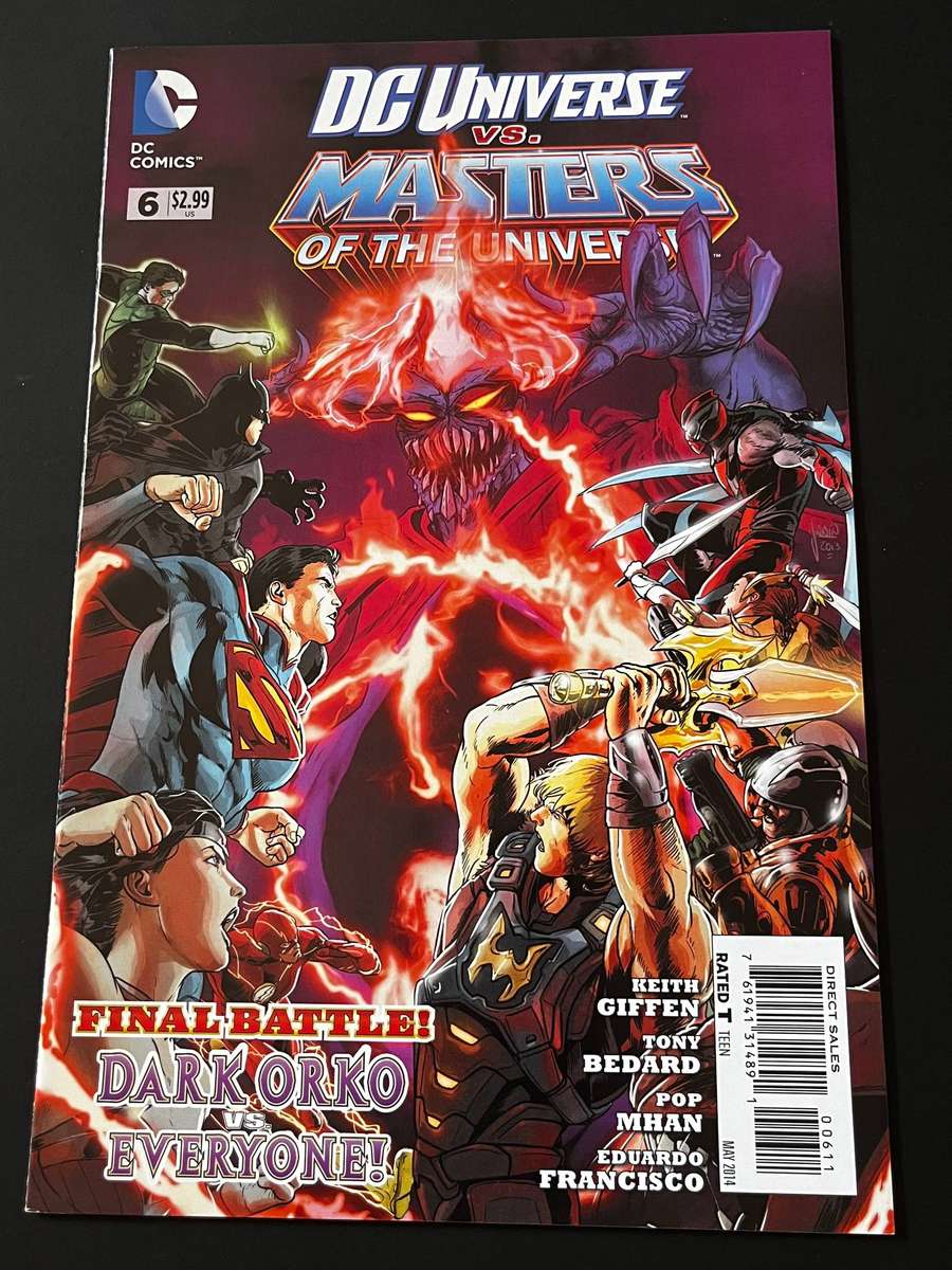  DC Universe vs Masters of the Universe #6  Final Battle Issue