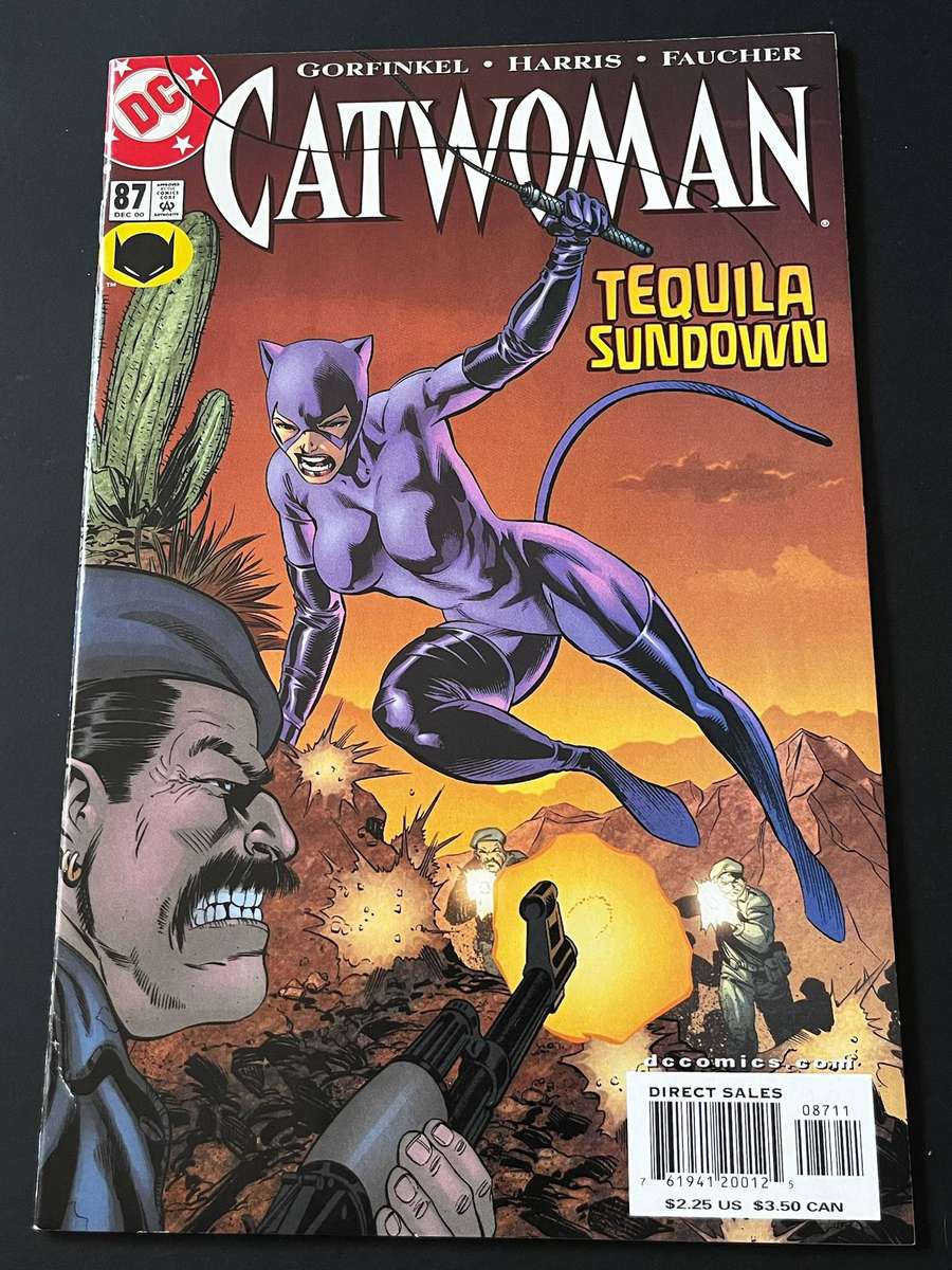  Catwoman #87 (2000)  Tequila Sundown Desert Action Cover  DC Comics