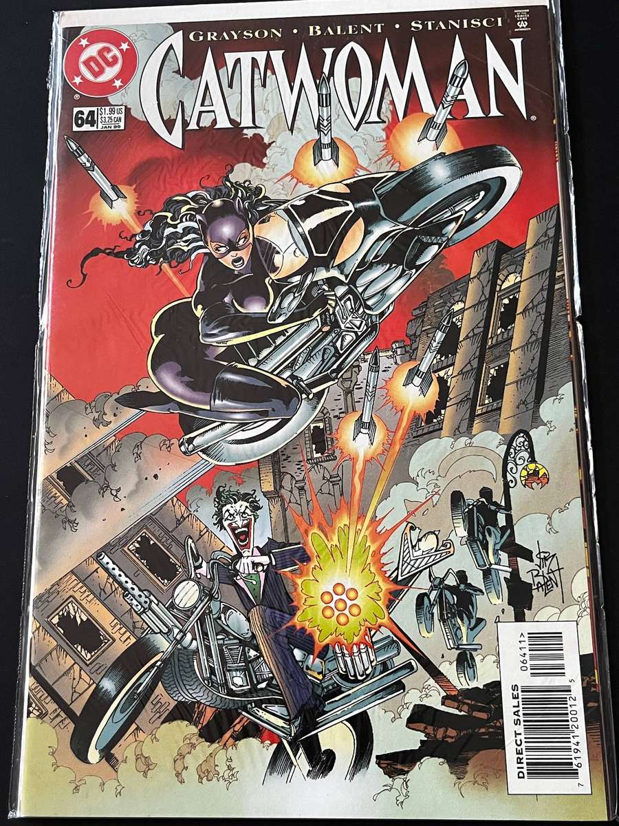  Catwoman #64 (1999)  Joker Cover Appearance  DC Comics