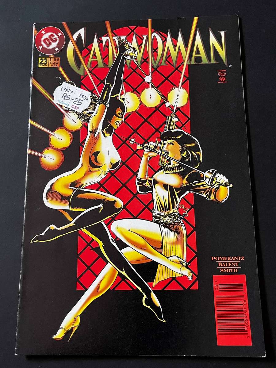  Catwoman #23 (1995)  Jim Balent Cover  DC Comics  Dynamic Duel Cover