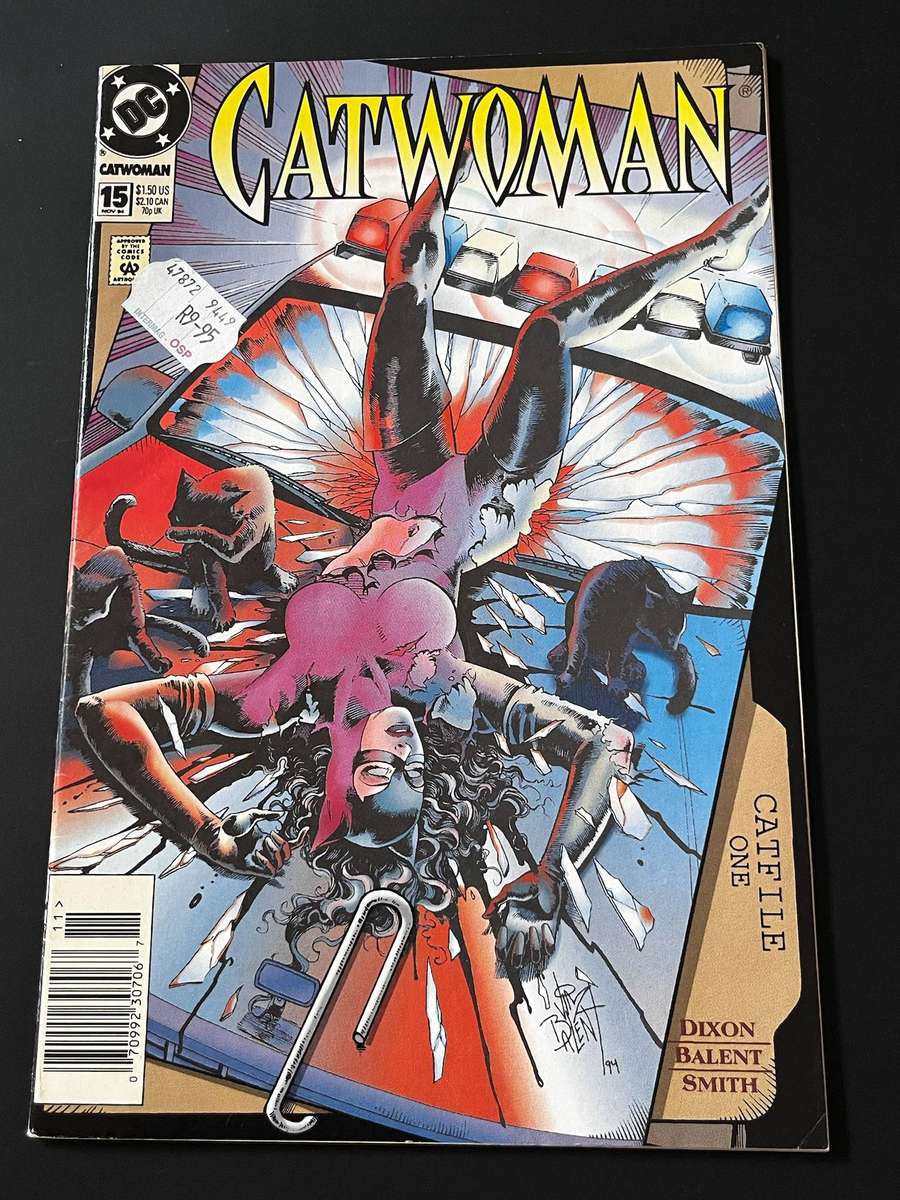  Catwoman #15 (1994)  Catfile One  Jim Balent Cover  DC Comics