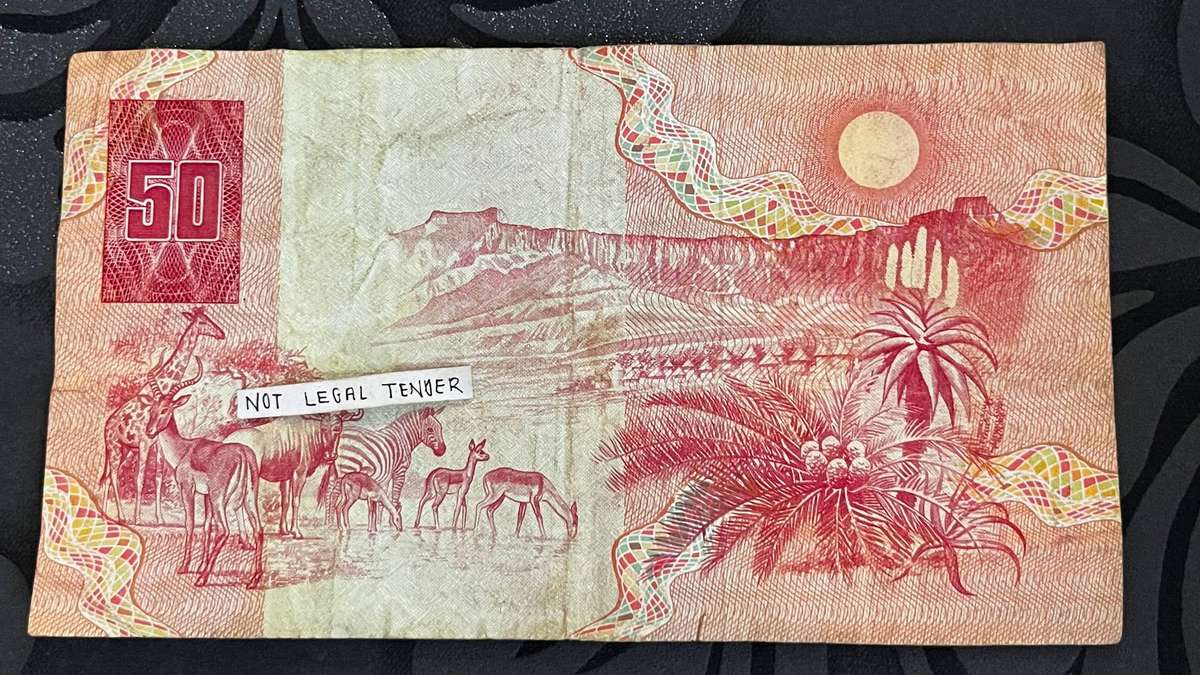 50 Rand Banknote  G.P.C. de Kock