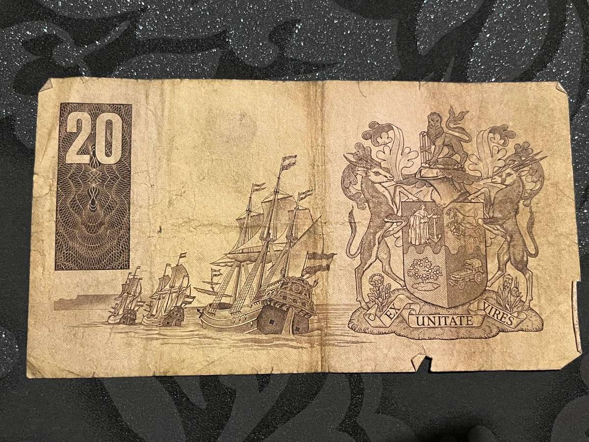 South Africa 20 Rand  Jan van Riebeeck  G. de Kock