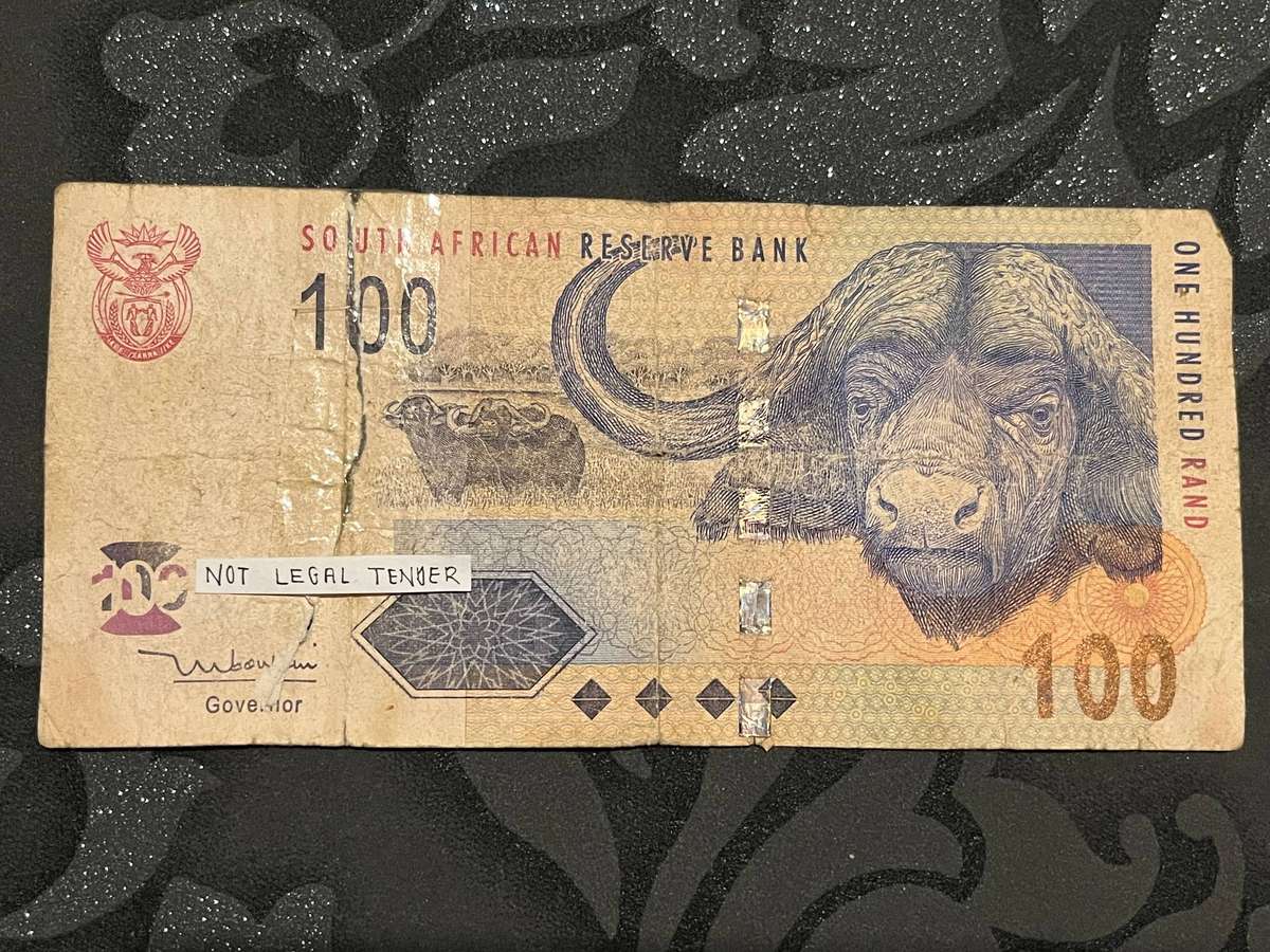 South Africa 100 Rand  Buffalo Design