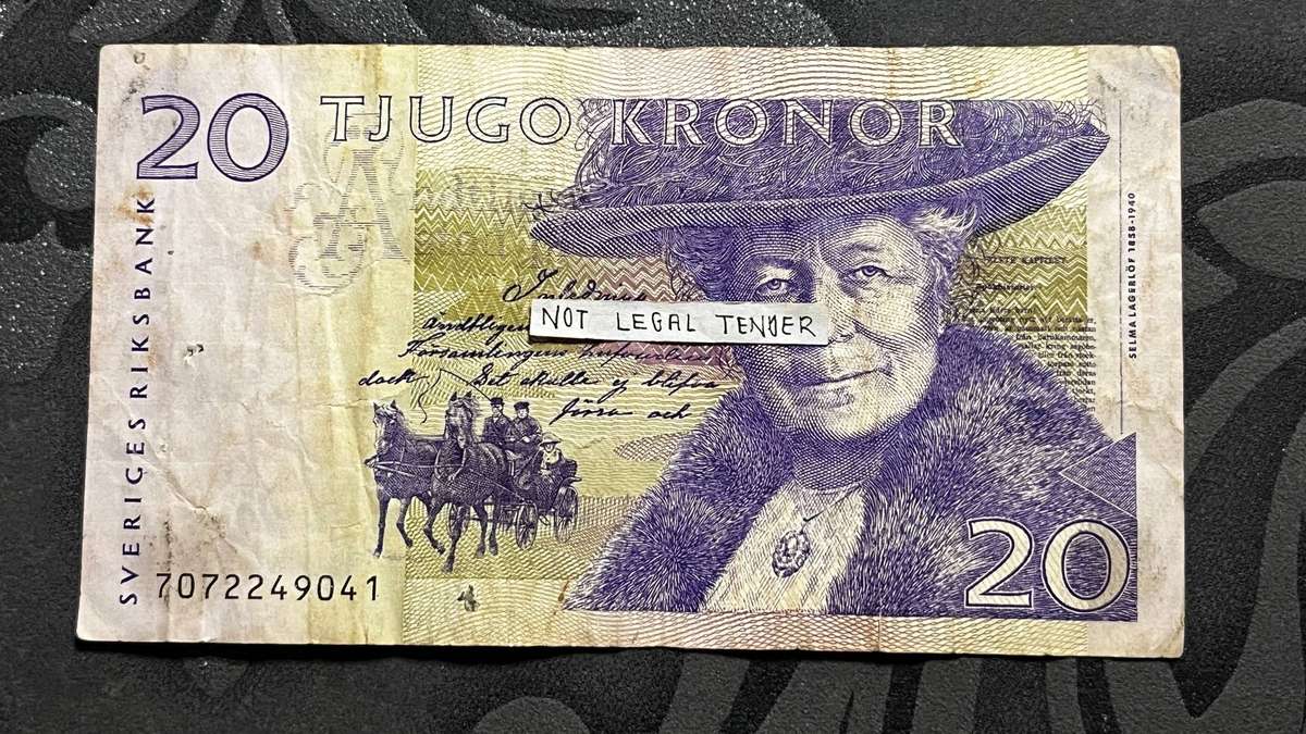Sweden 20 Kronor Banknote