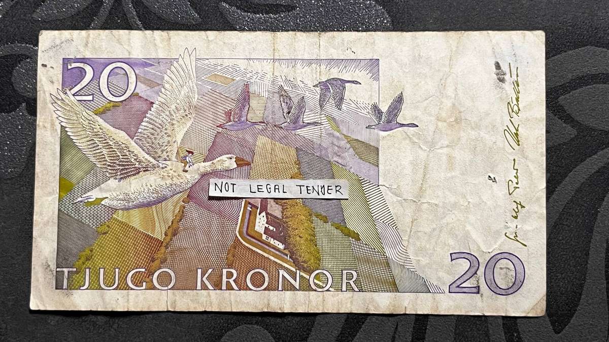 Sweden 20 Kronor Banknote