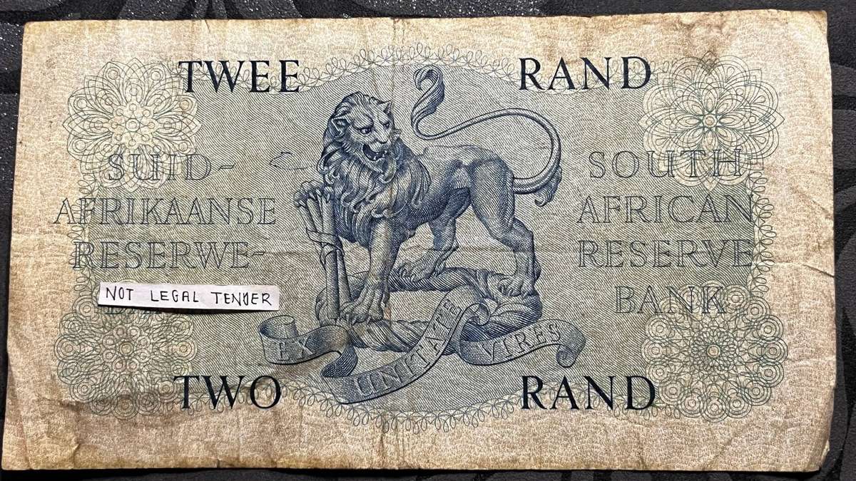2 Rand Banknote  C.L. Stals