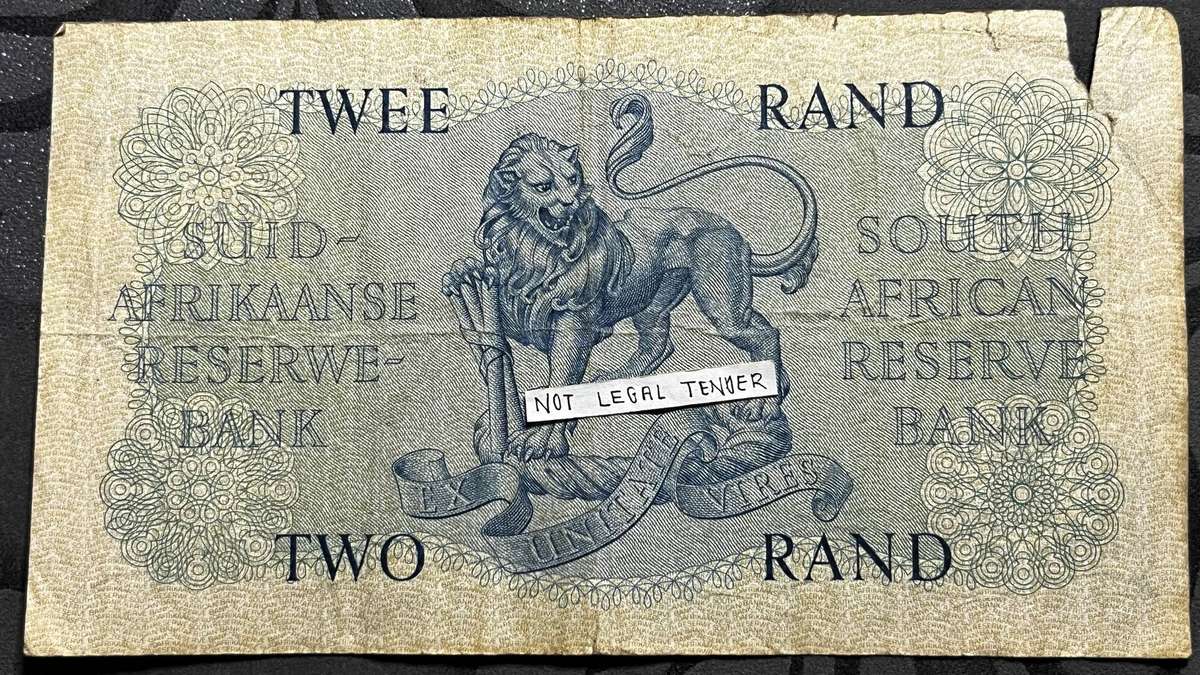 2 Rand Banknote  C.L. Stals