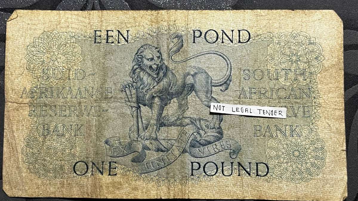 1959 £1 One Pound Banknote