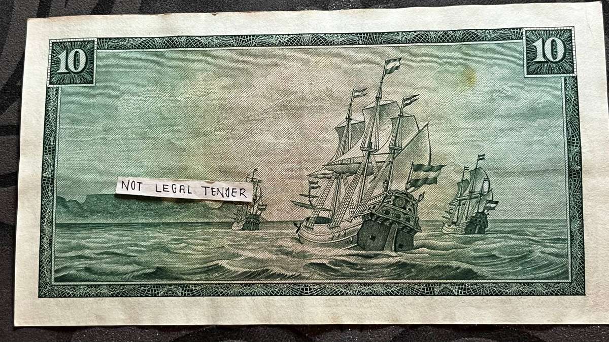 10 Rand Banknote  T.W. de Jongh Signature