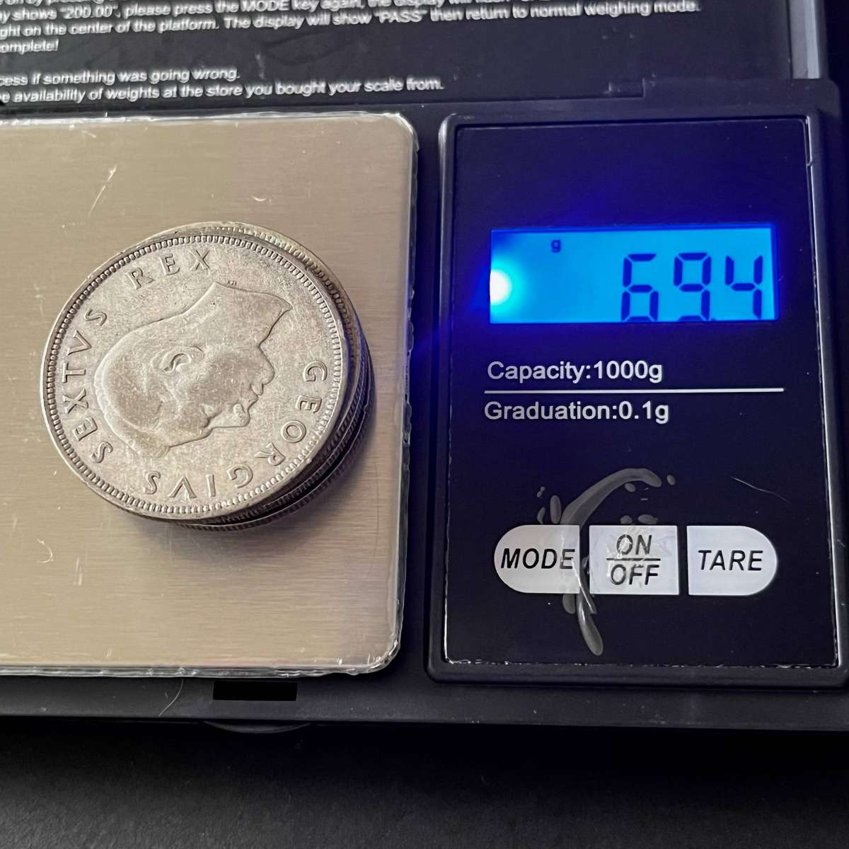  Union of SA 2½ Shilling Half Crown Silver Coin Set (5 Coins)