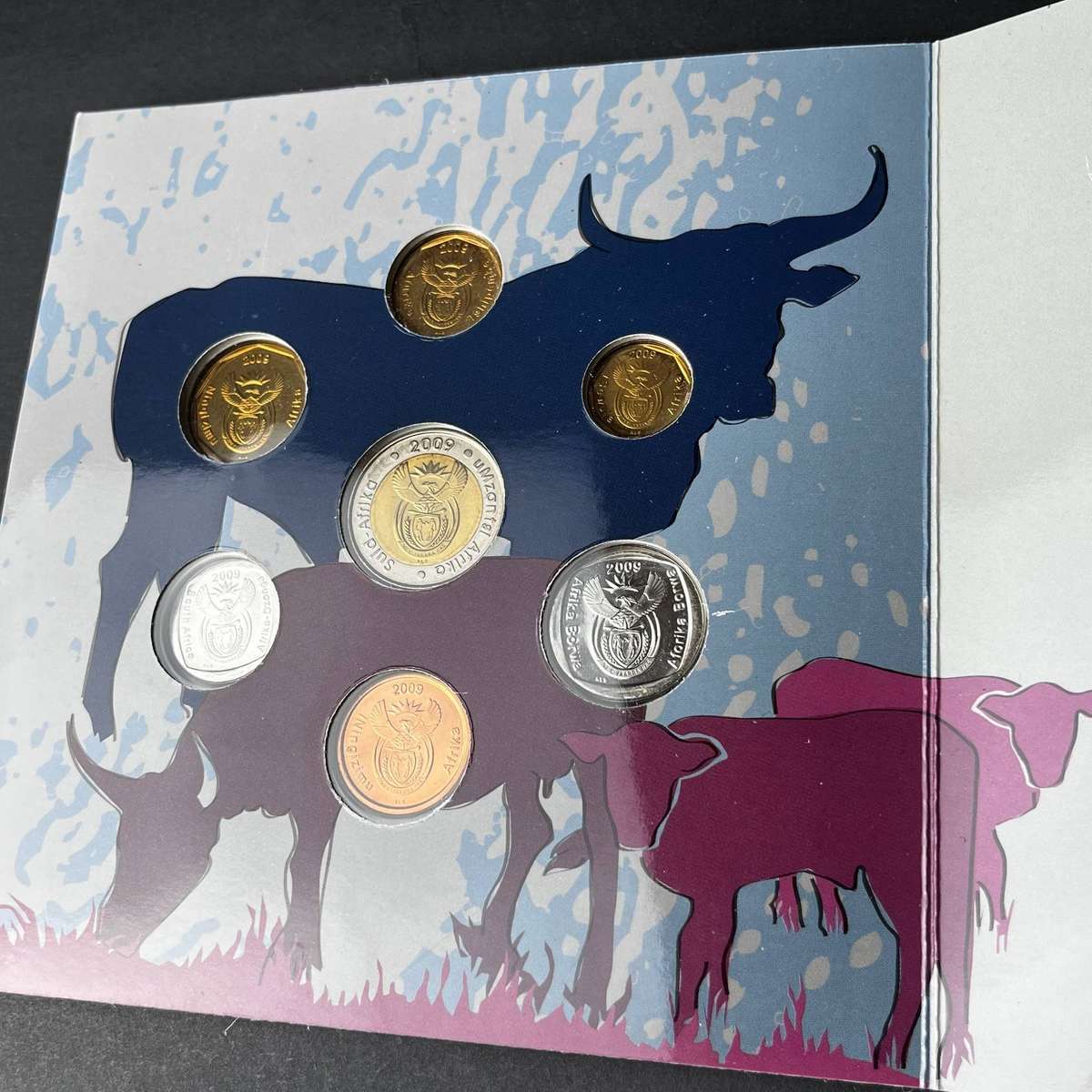  South Africa 2009 Uncirculated Coin Set Full SA Mint Set LE 5000