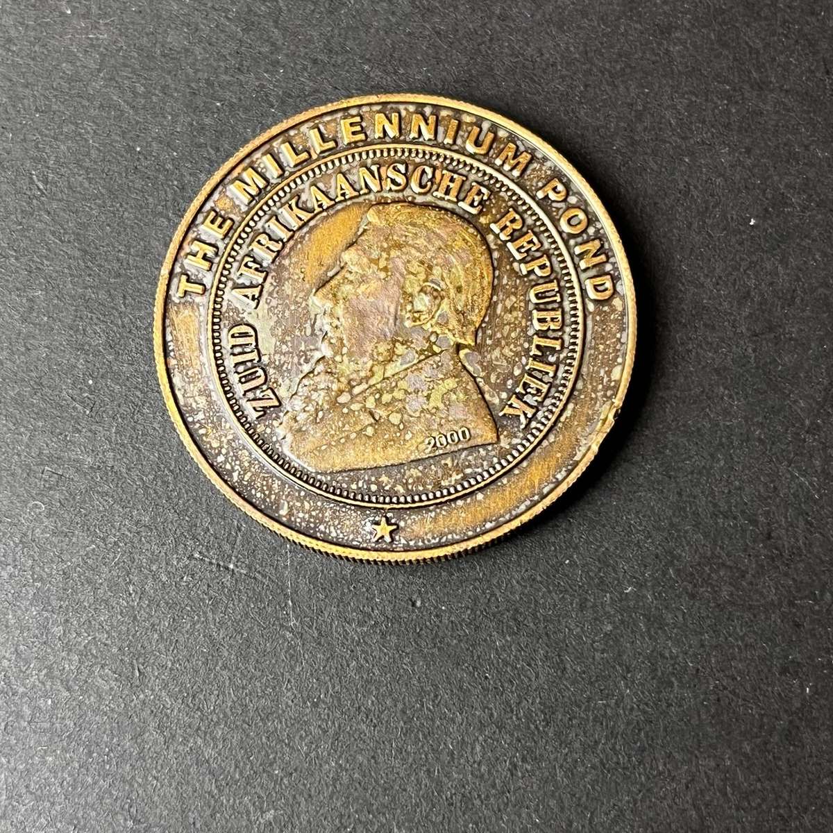  SA 2000 ZAR Millennium Token Paul Kruger Commemorative