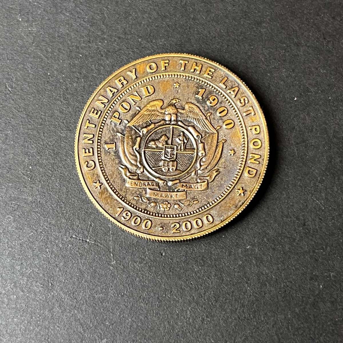  SA 2000 ZAR Millennium Token Paul Kruger Commemorative
