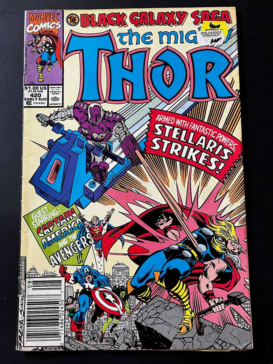  Thor #420 Black Galaxy Saga / Bronze Age Marvel Comic