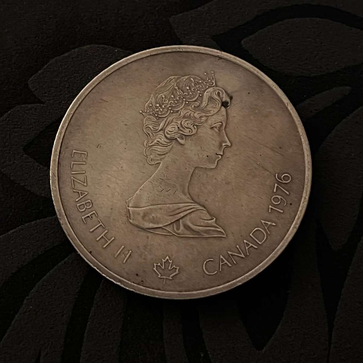  1976 Canada $10 Montreal Olympics Silver Coin