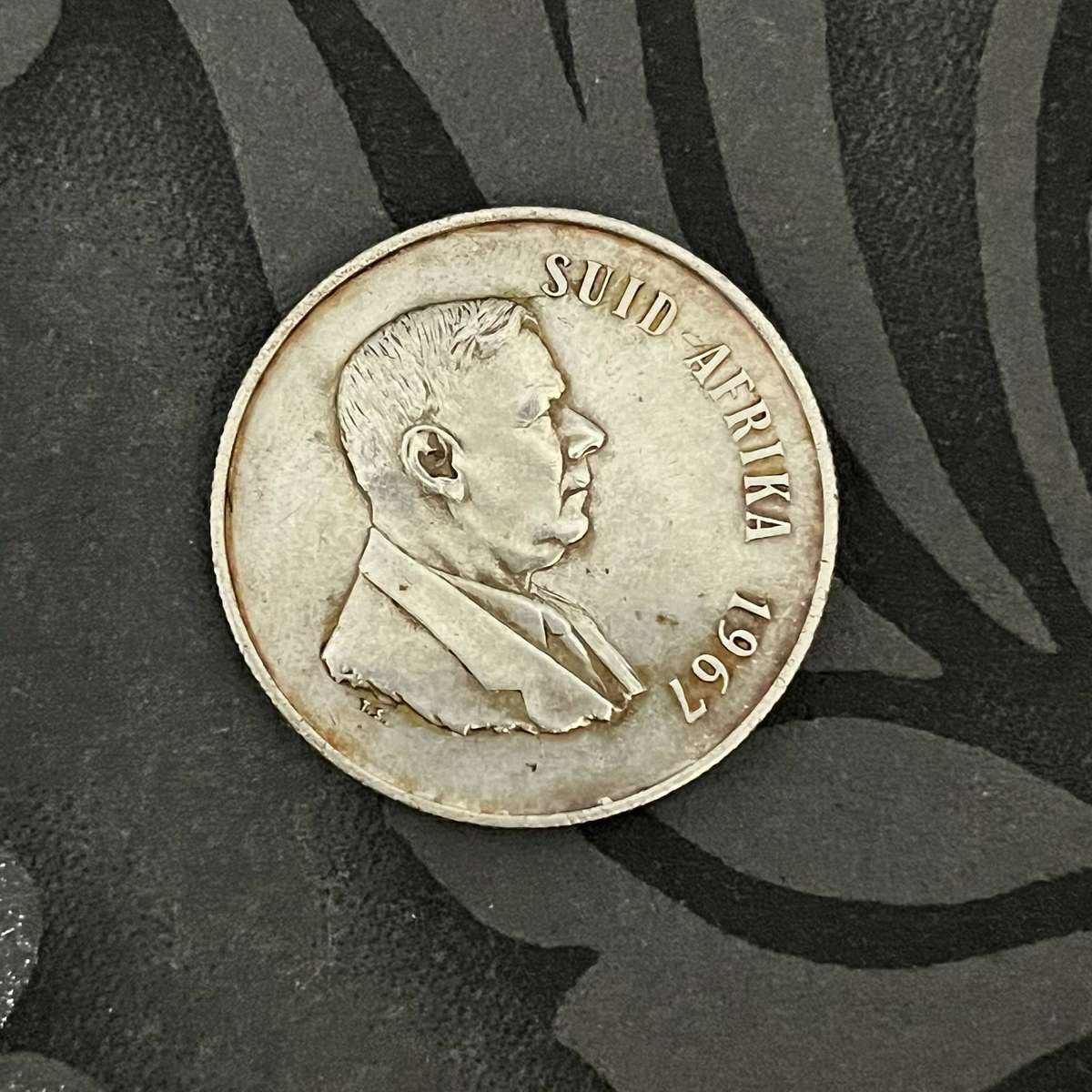  Republic of South Africa 1967 Silver R1