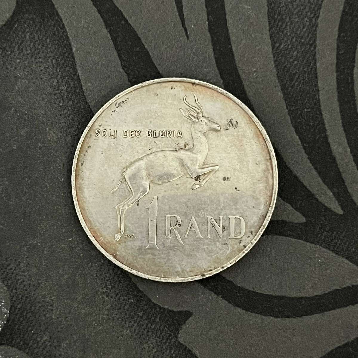  Republic of South Africa 1967 Silver R1