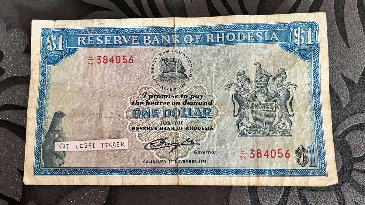 Rhodesia 1 Dollars Banknote