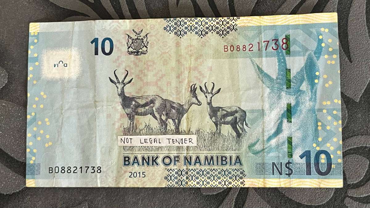 Namibia 10 Dollars Banknote 2015 Sam Nujoma P13
