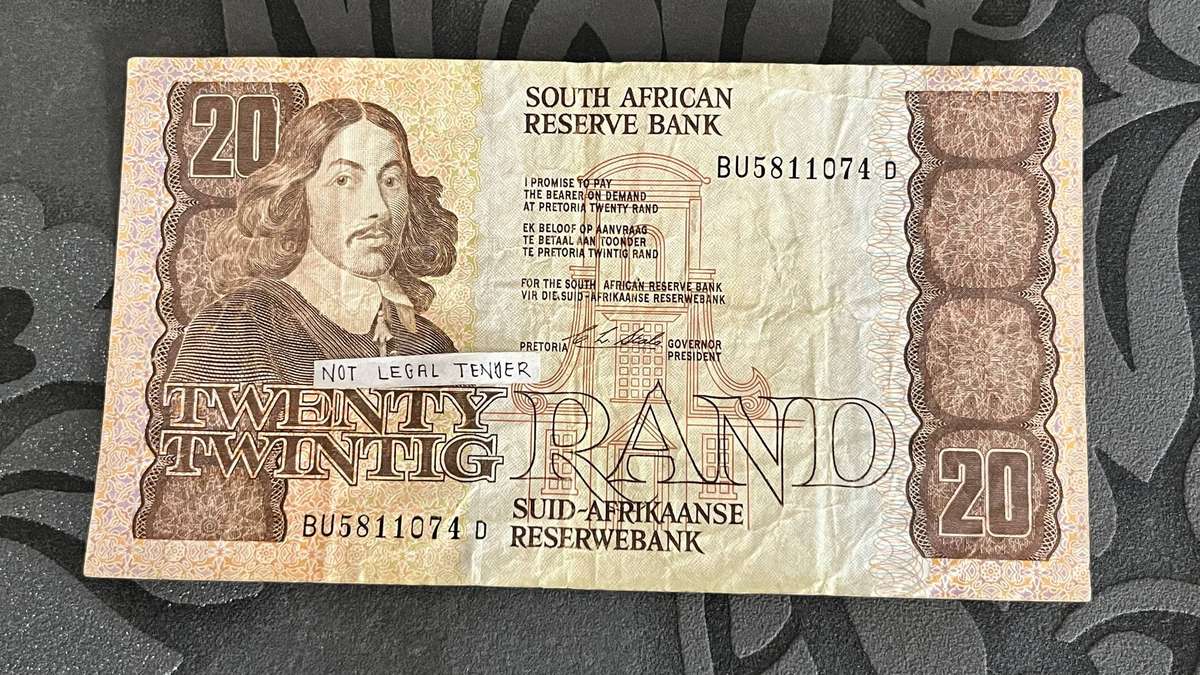 20 Rand Banknote  P121e  C.L. Stals