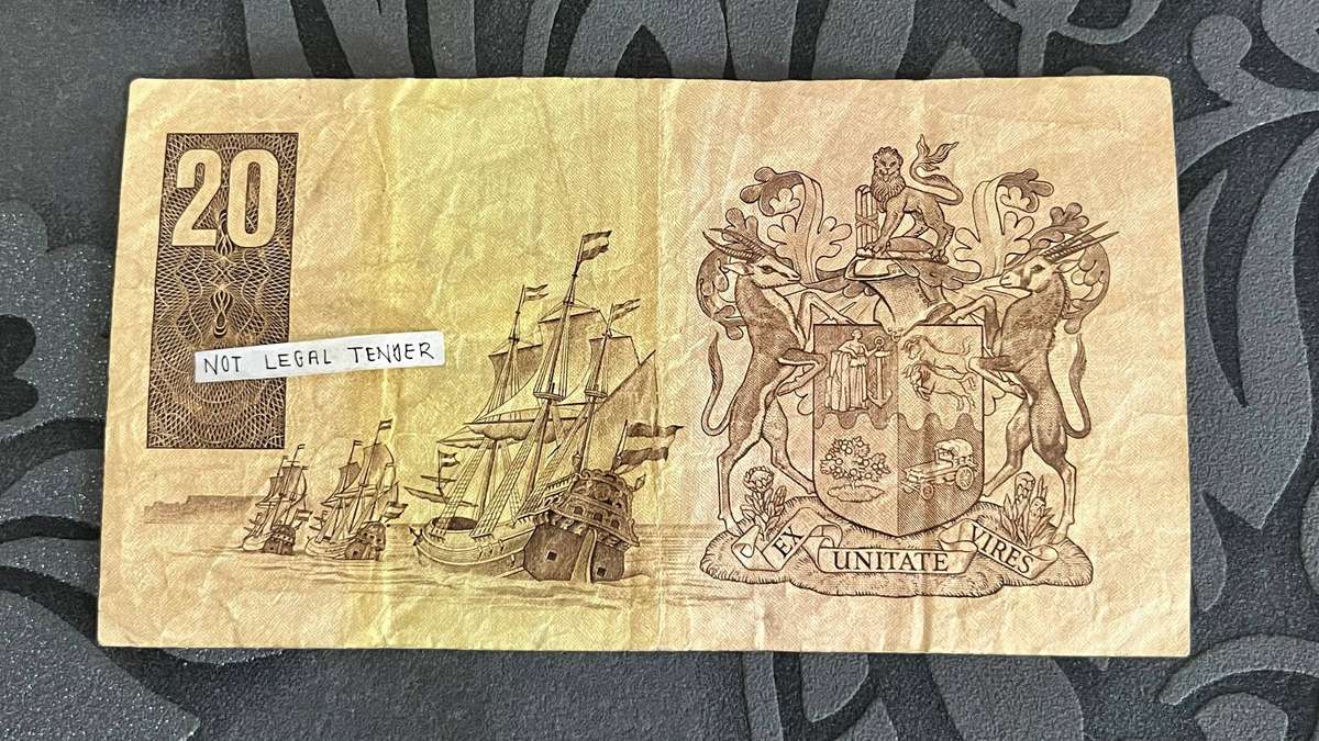20 Rand Banknote  P121e  C.L. Stals
