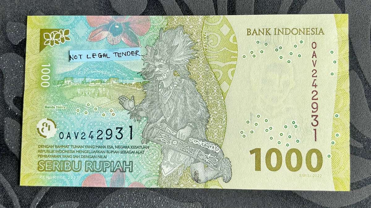 Indonesia 1000 Rupiah Banknote | Tjut Meutia | UNC