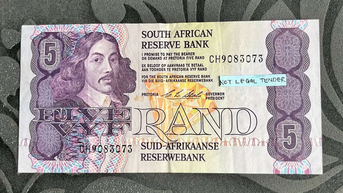 5 Rand Banknotes C.L. Stals