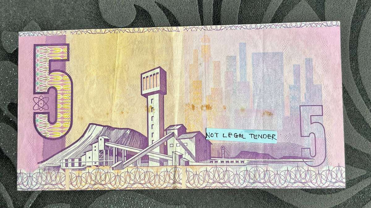5 Rand Banknotes C.L. Stals