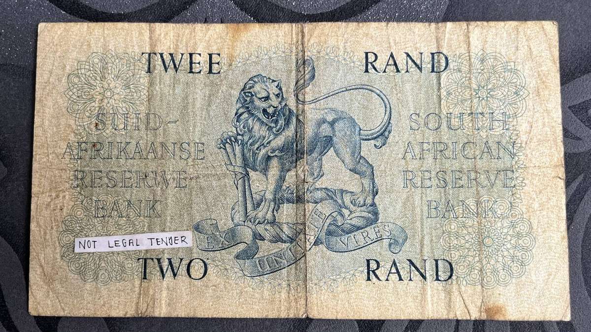 G Rissik South Africa 2 Rand Banknote