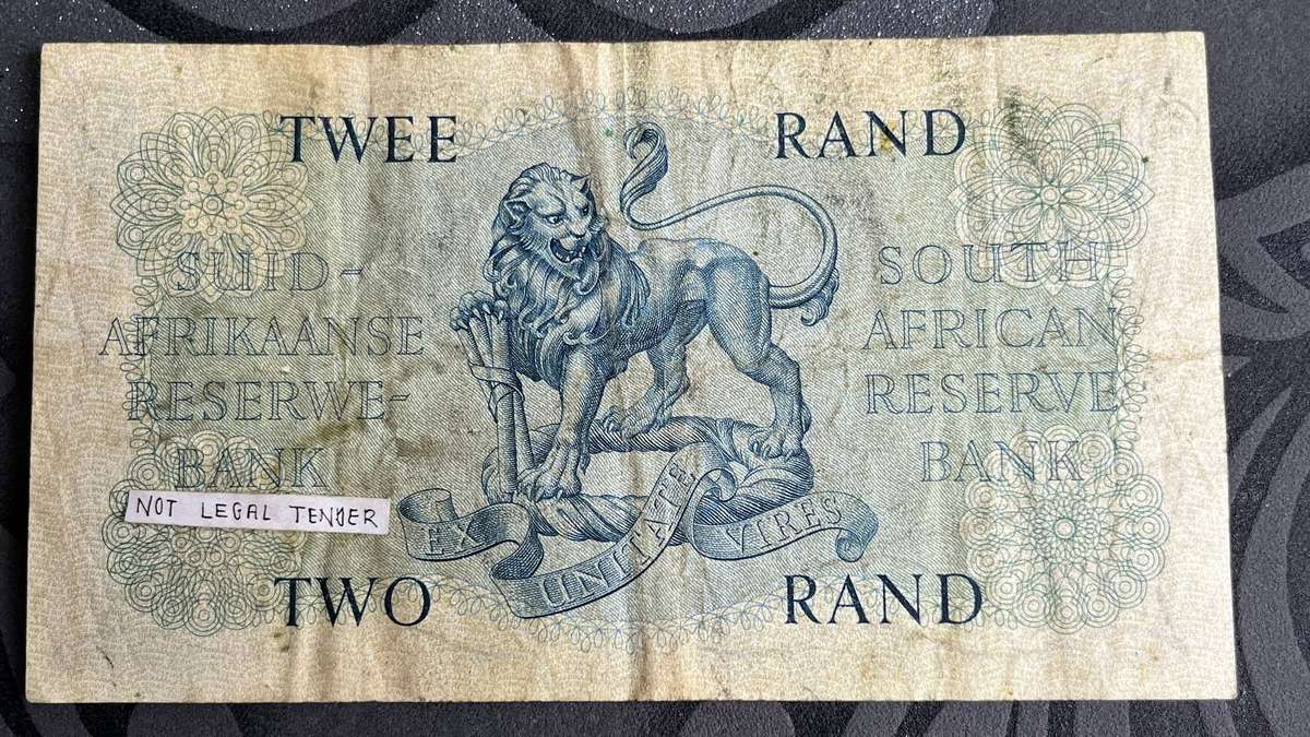 G Rissik South Africa 2 Rand Banknote