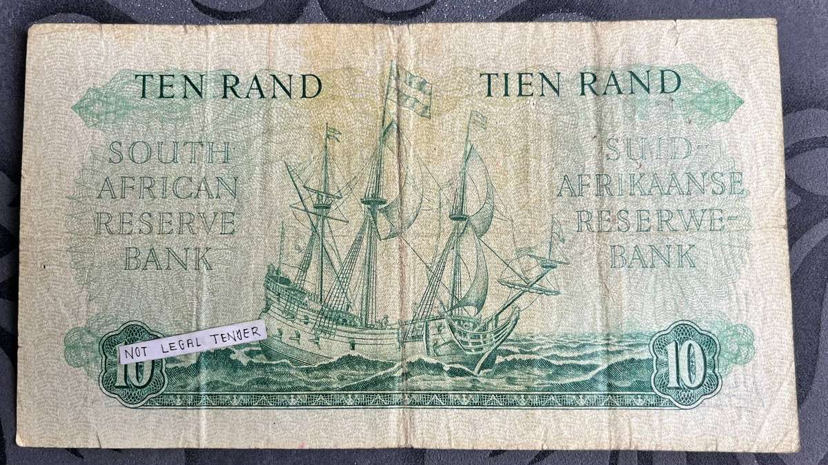 South Africa 10 Rand Banknote - MH De Kock