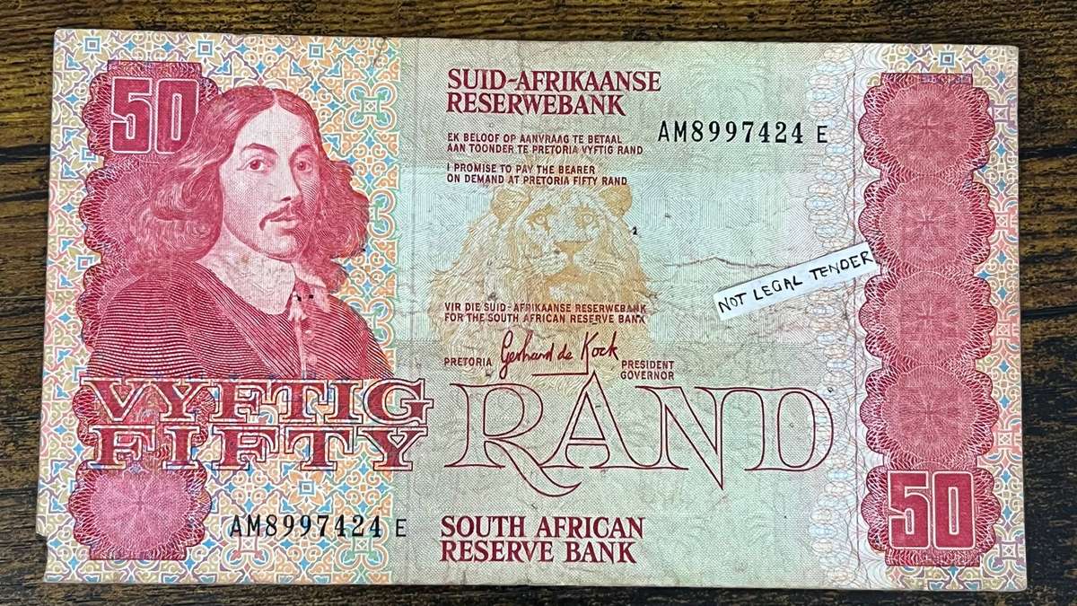  South Africa R50 Banknote | Gerhard de Kock