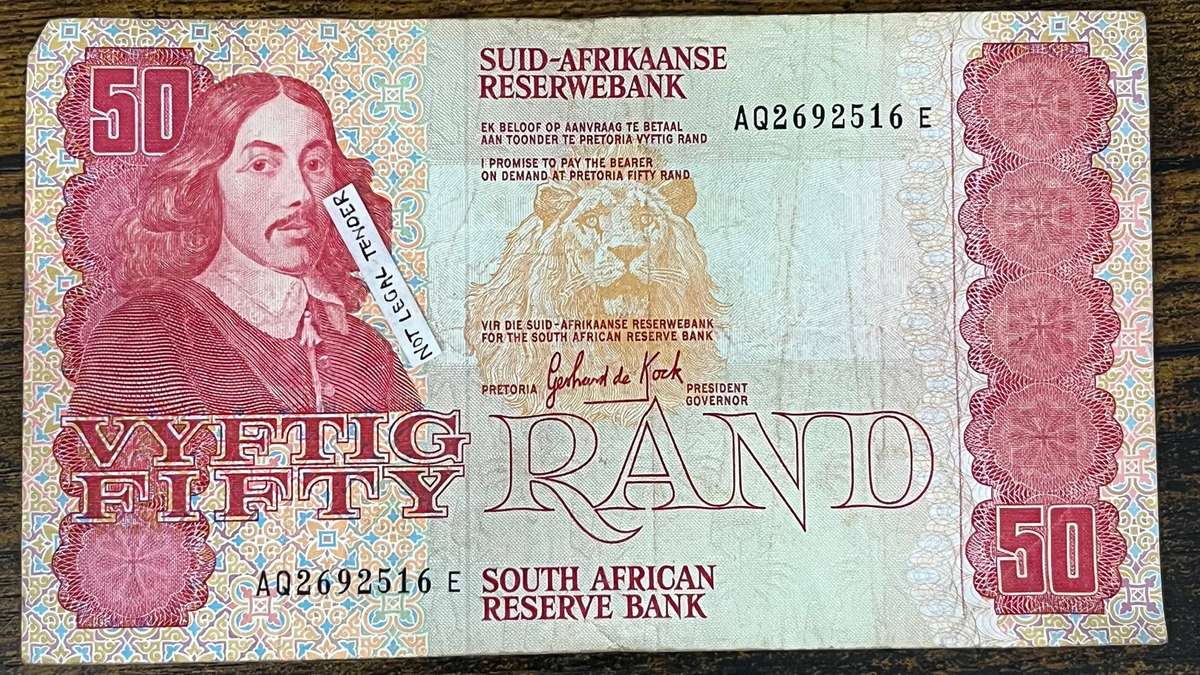  South Africa R50 | Gerhard de Kock
