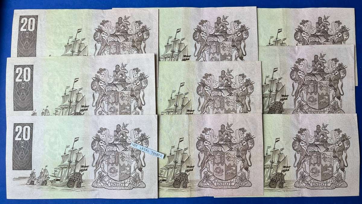  Late Reserve Bank South African Banknotes  CL Stals  R20
