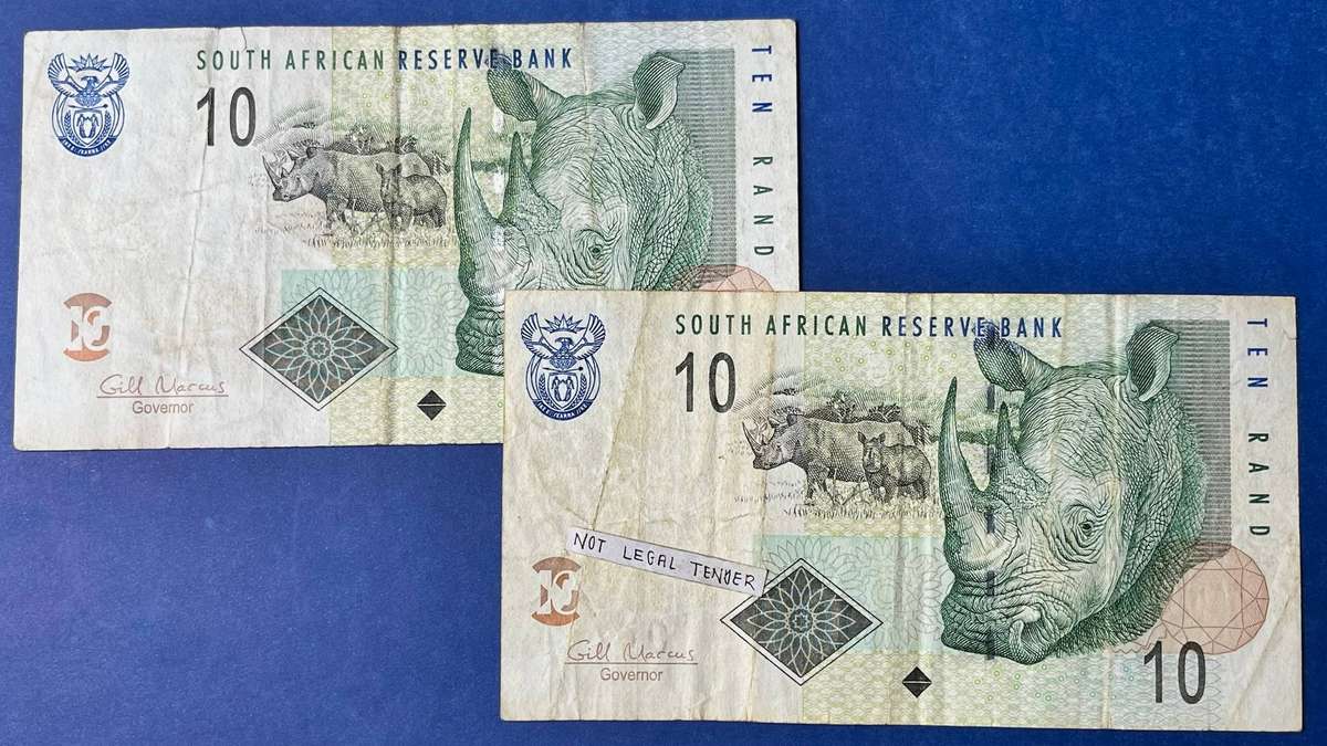 Late Reserve Bank South African Banknotes  Gill Marcus