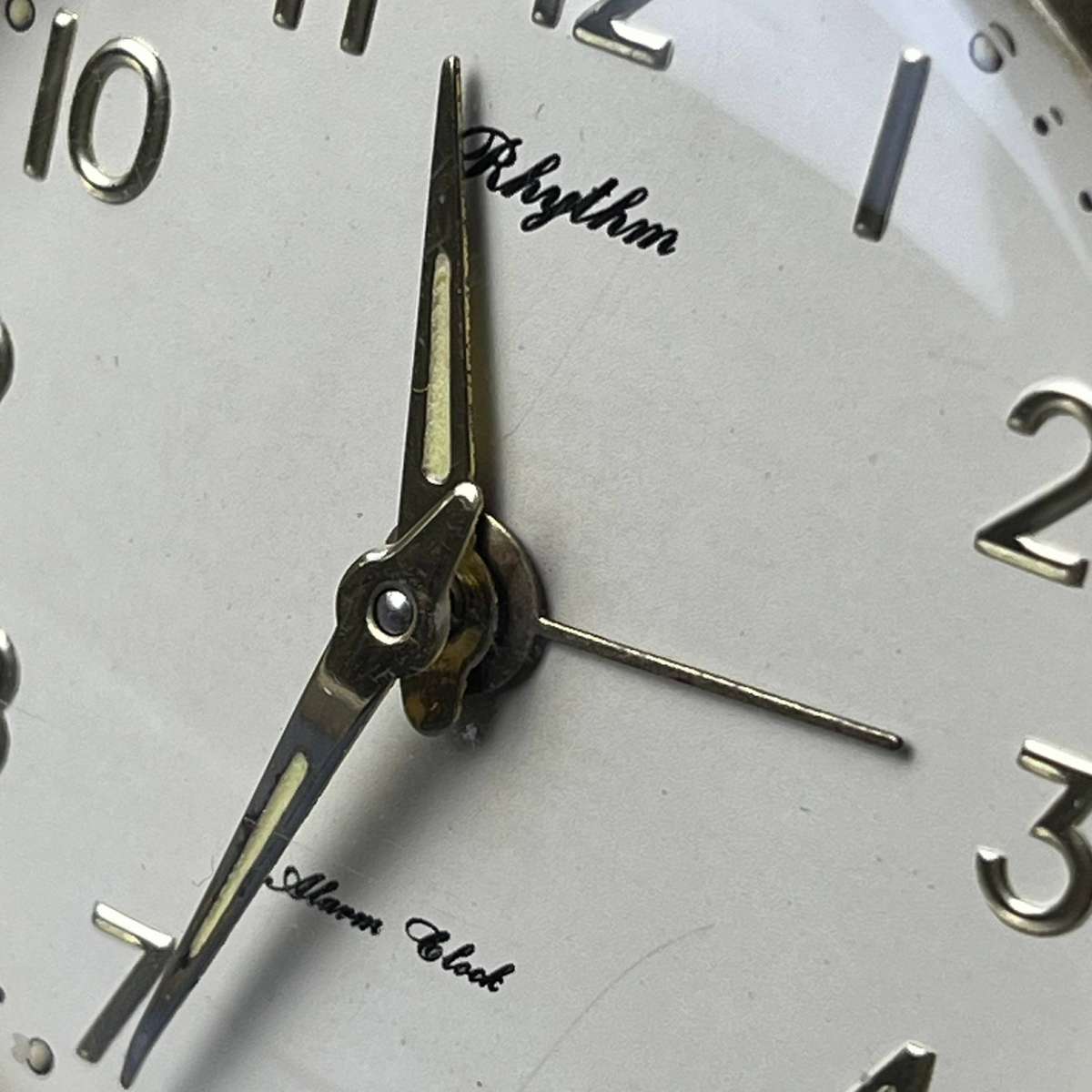  Rhythm Alarm Clock Folding Travel Clock | Vintage Japan Compact Clock
