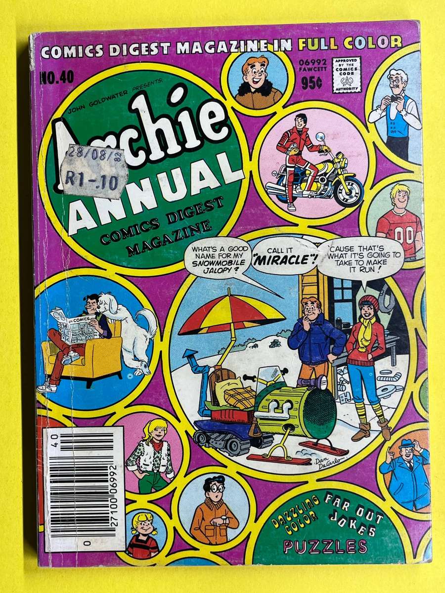  Archie Annual  Comics Digest Magazine No. 40  Archie Comics