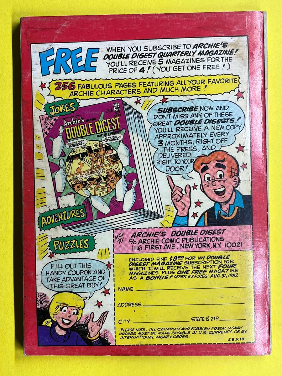  Archie Joke Book  Comics Digest Annual No. 10  Archie Comics