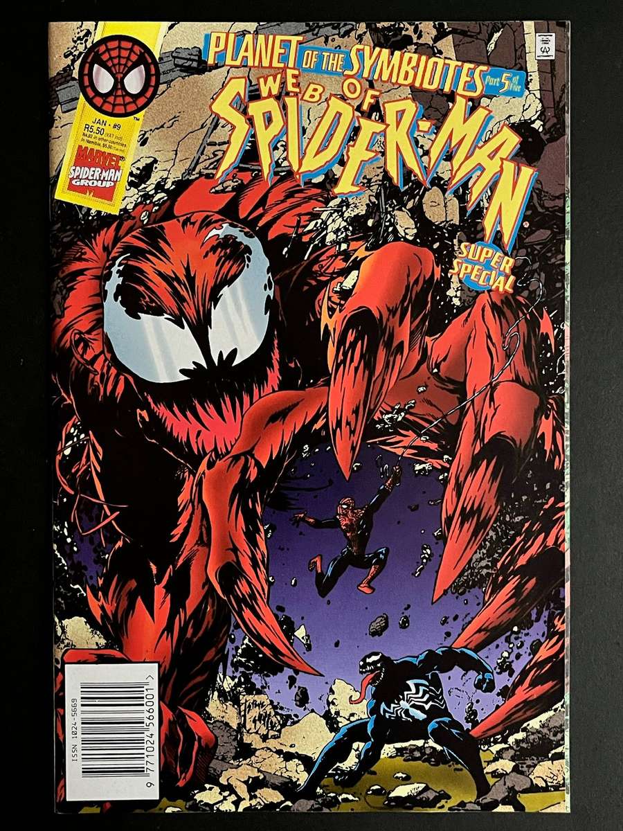  Spider-Man  Planet of the Symbiotes Web of Spider-Man Super Special  Marvel Comics