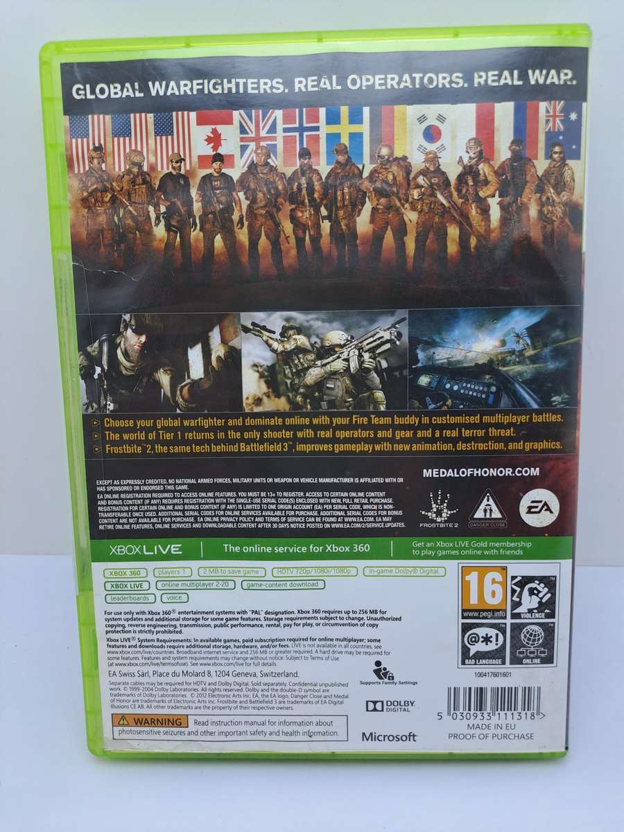 Pre-owned Medal of Honor Warfighter 2 Discs for Xbox 360