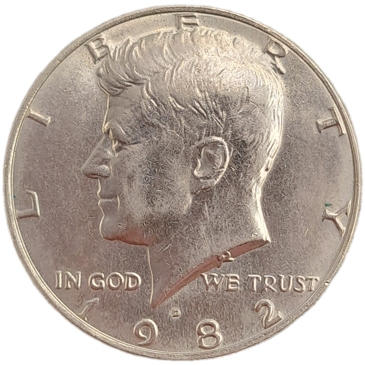 1982 United States ½ Dollar "Kennedy Half Dollar"