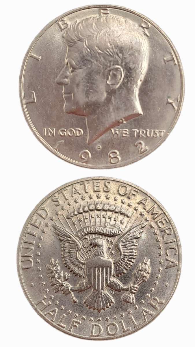 1982 United States ½ Dollar "Kennedy Half Dollar"