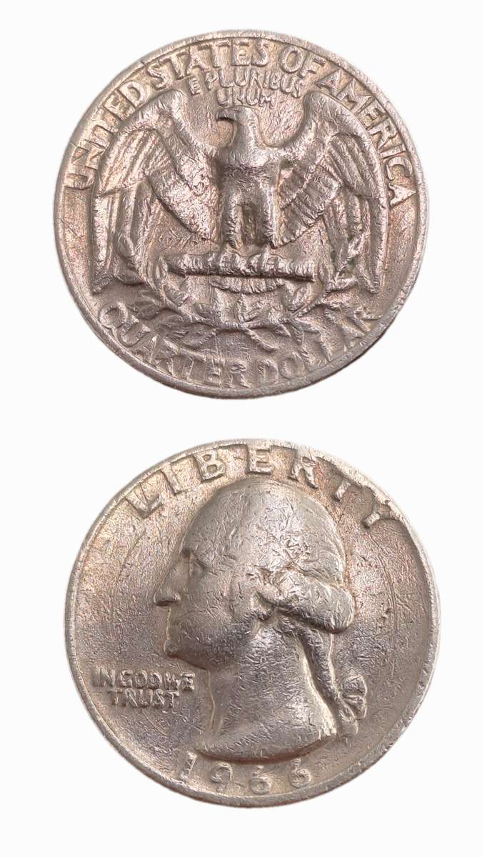 1966 United States ¼ Dollar "Washington Quarter"