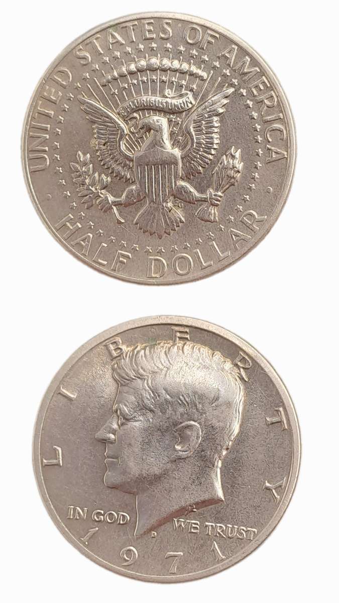 1971 United States  ½ Dollar "Kennedy Half Dollar"