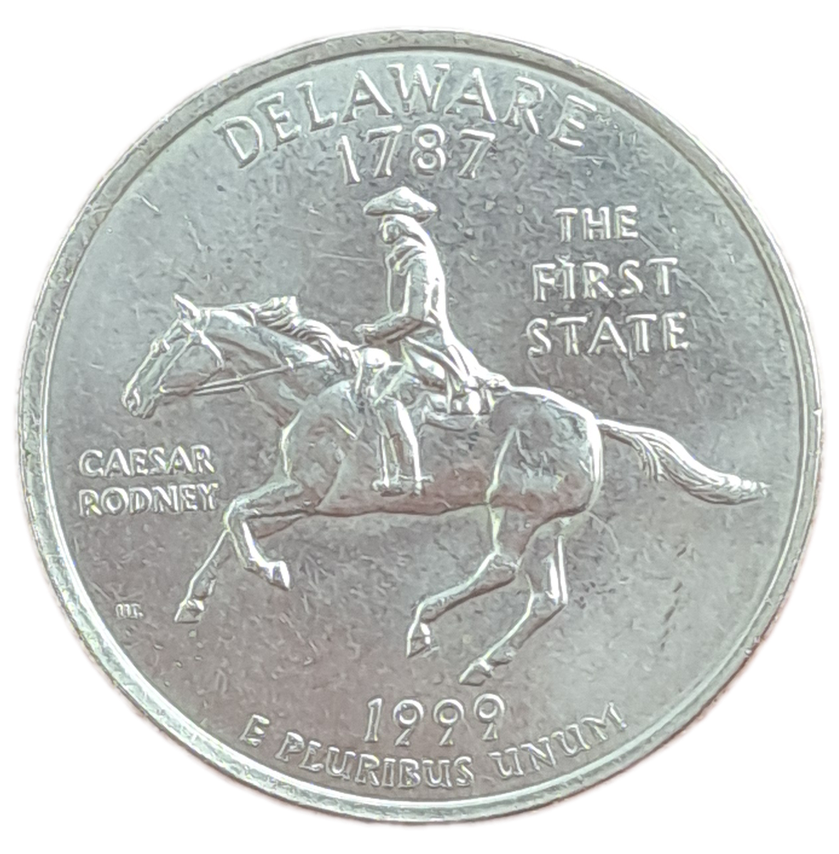 1999 United States ¼ Dollar "Washington Quarter" Delaware